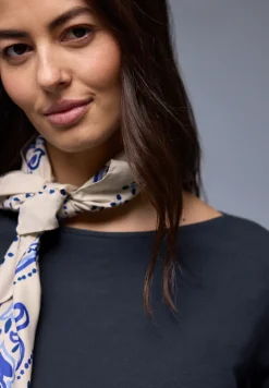 Shirt in effen kleur
