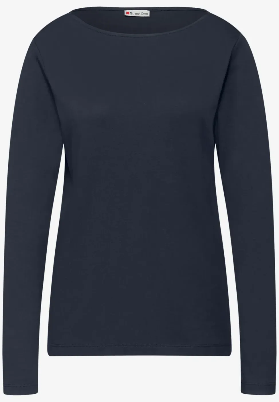 Shirt in effen kleur
