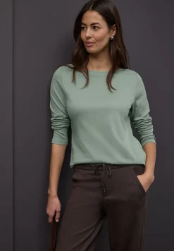 Shirt in effen kleur