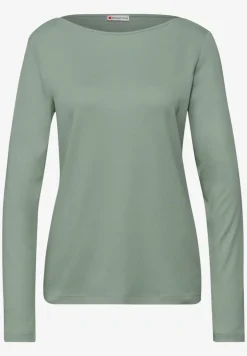 Shirt in effen kleur