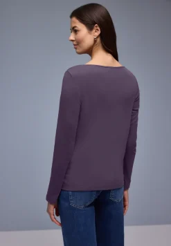 Shirt in effen kleur