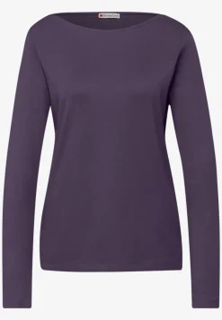 Shirt in effen kleur