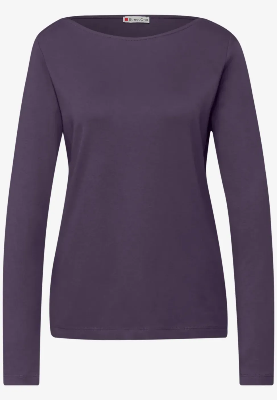 Shirt in effen kleur