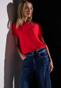 Shirt in effen kleur