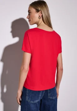 Shirt in effen kleur