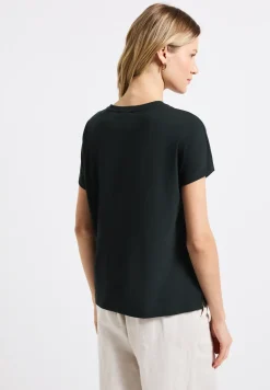Shirt in effen kleur