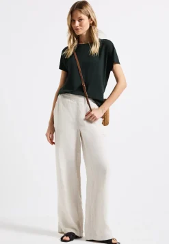 Shirt in effen kleur