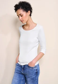 Shirt in effen kleur
