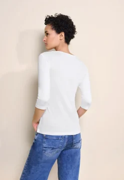 Shirt in effen kleur