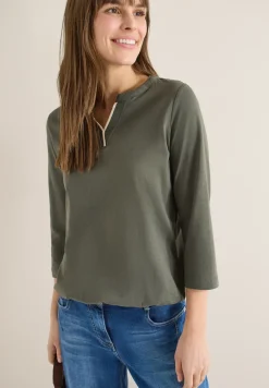 Shirt in effen kleur