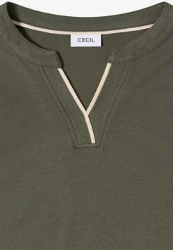 Shirt in effen kleur