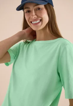 Shirt in effen kleur