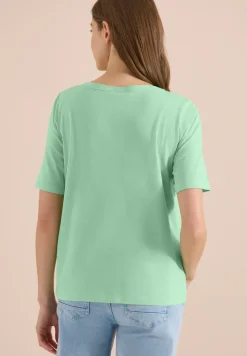 Shirt in effen kleur