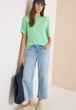 Shirt in effen kleur