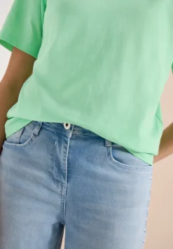 Shirt in effen kleur