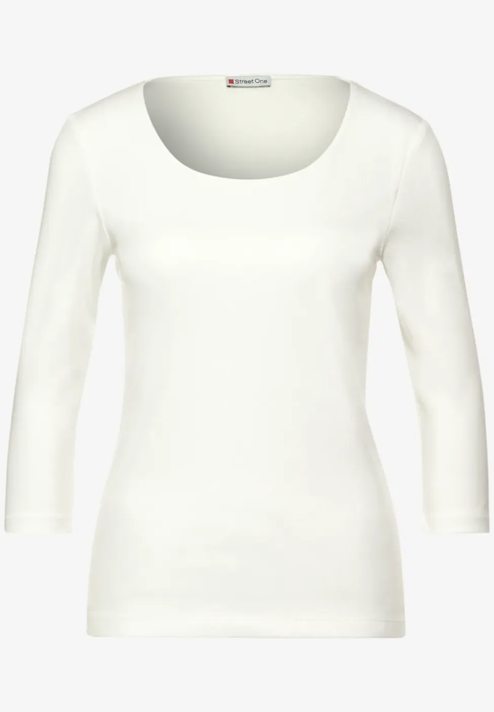 Shirt in effen kleur