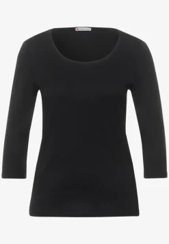 Shirt in effen kleur