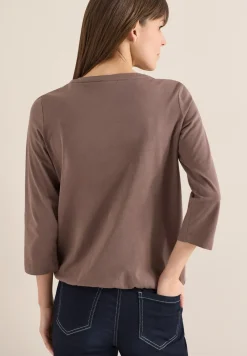 Shirt in effen kleur