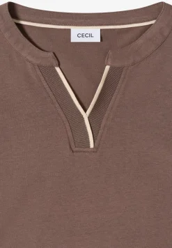 Shirt in effen kleur