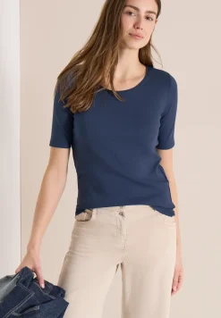 Shirt in effen kleur