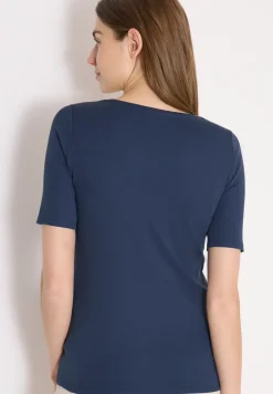 Shirt in effen kleur