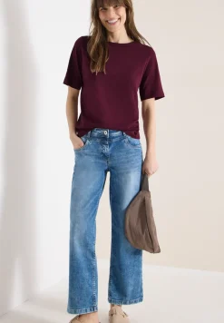 Shirt in effen kleur