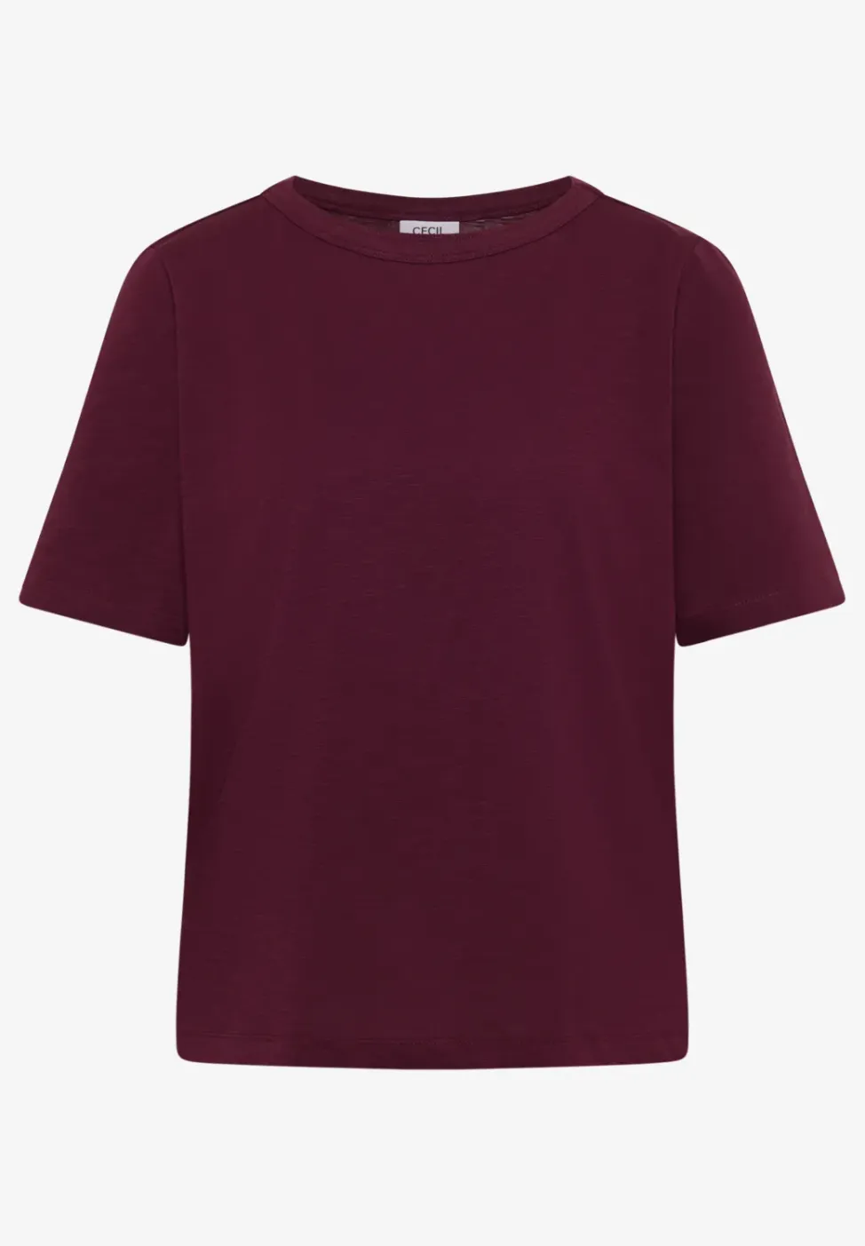 Shirt in effen kleur