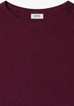 Shirt in effen kleur