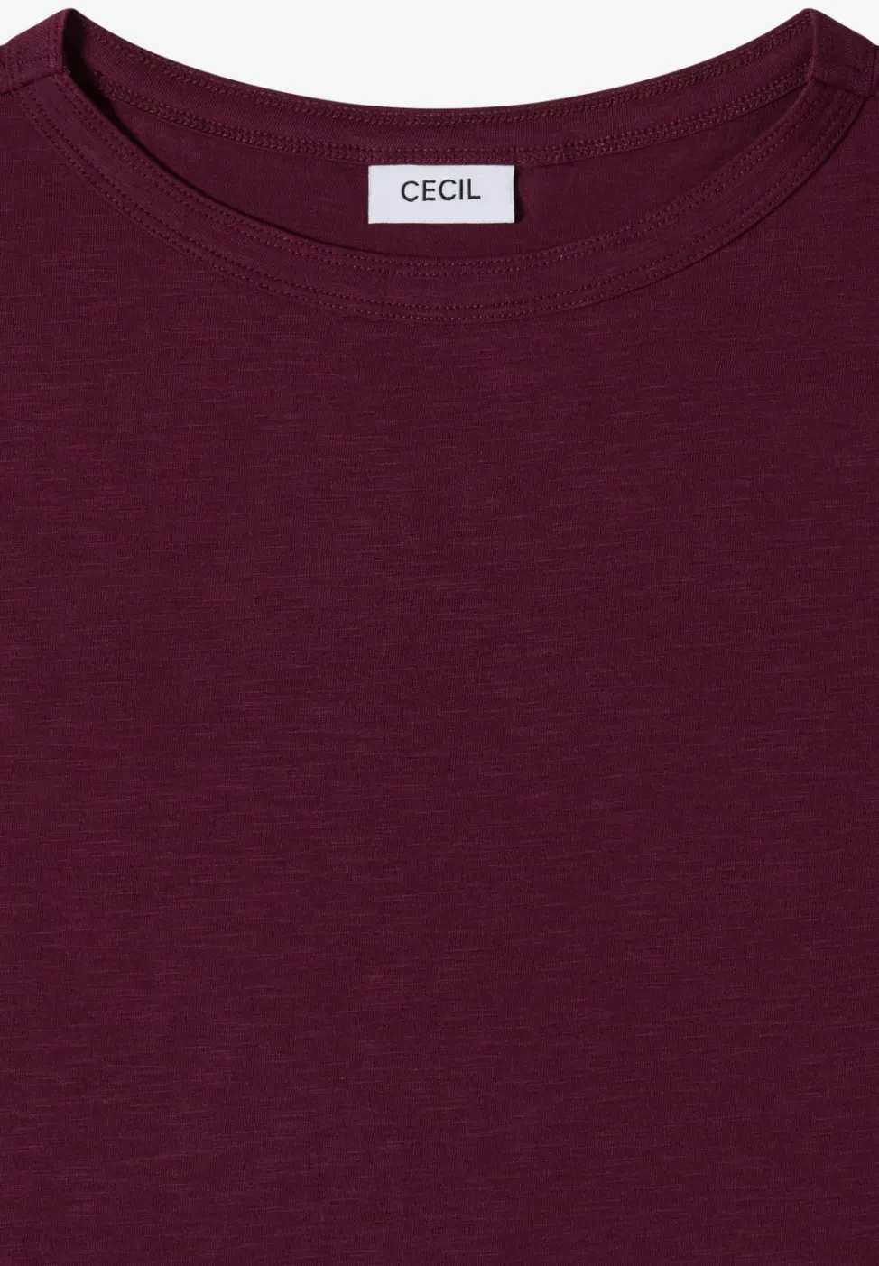 Shirt in effen kleur