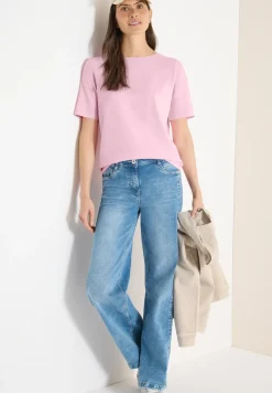 Shirt in effen kleur