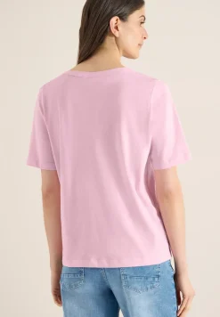 Shirt in effen kleur