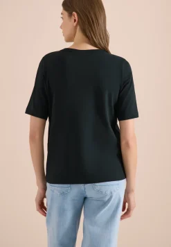 Shirt in effen kleur
