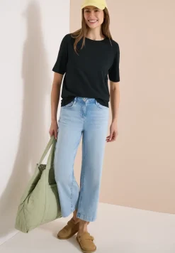Shirt in effen kleur