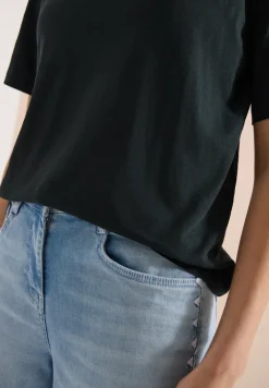 Shirt in effen kleur