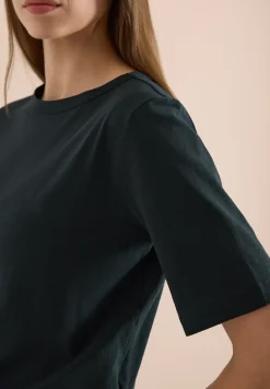 Shirt in effen kleur