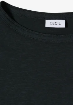 Shirt in effen kleur