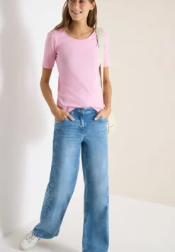 Shirt in effen kleur