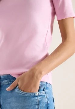 Shirt in effen kleur