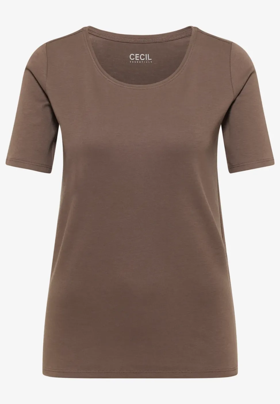Shirt in effen kleur