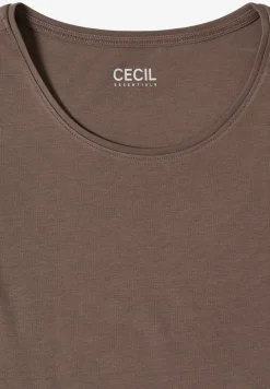 Shirt in effen kleur