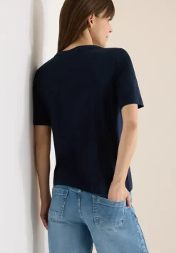 Shirt in effen kleur