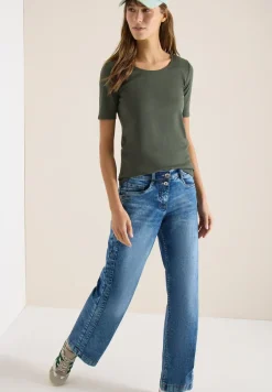 Shirt in effen kleur