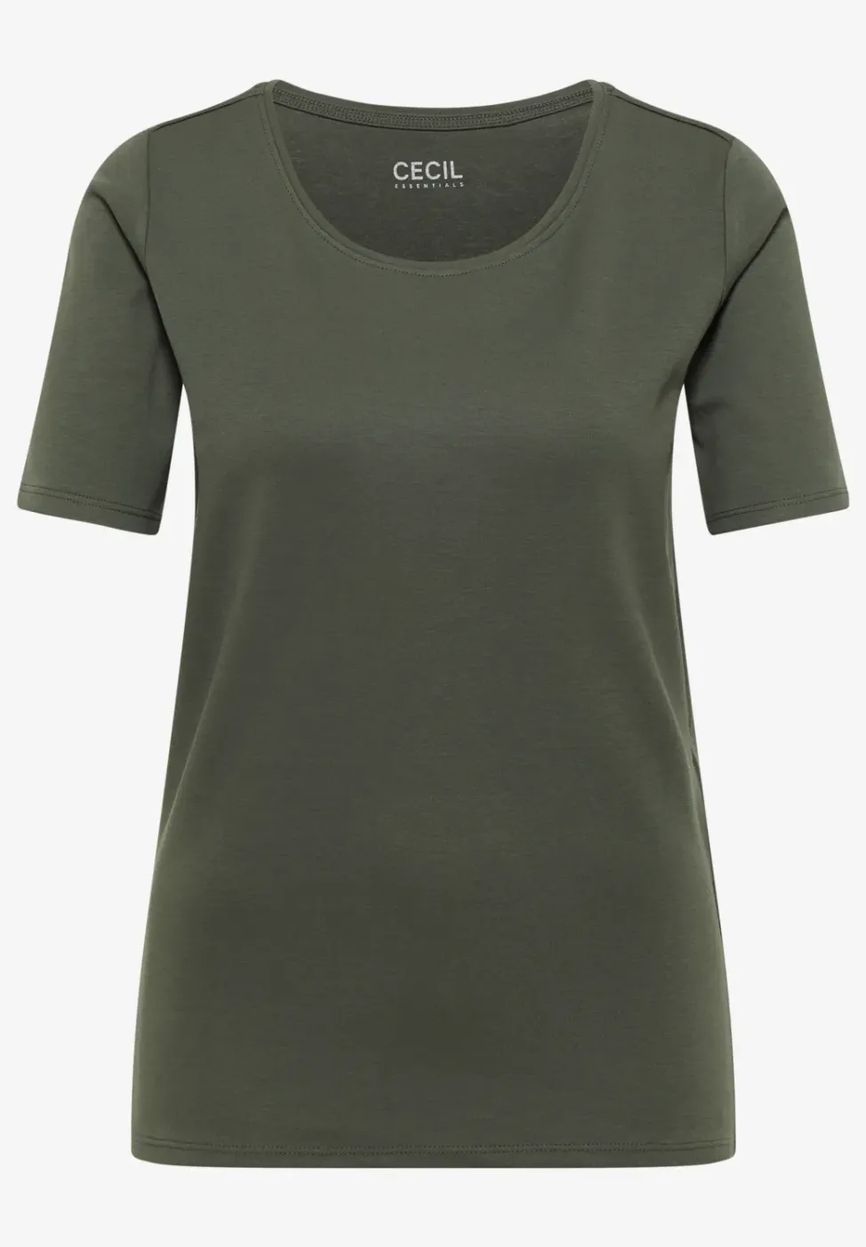 Shirt in effen kleur