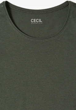 Shirt in effen kleur
