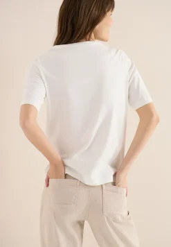Shirt in effen kleur
