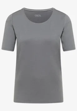 Shirt in effen kleur