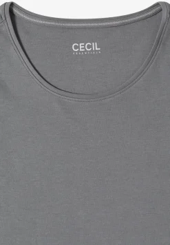 Shirt in effen kleur