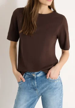 Shirt in effen kleur