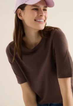 Shirt in effen kleur