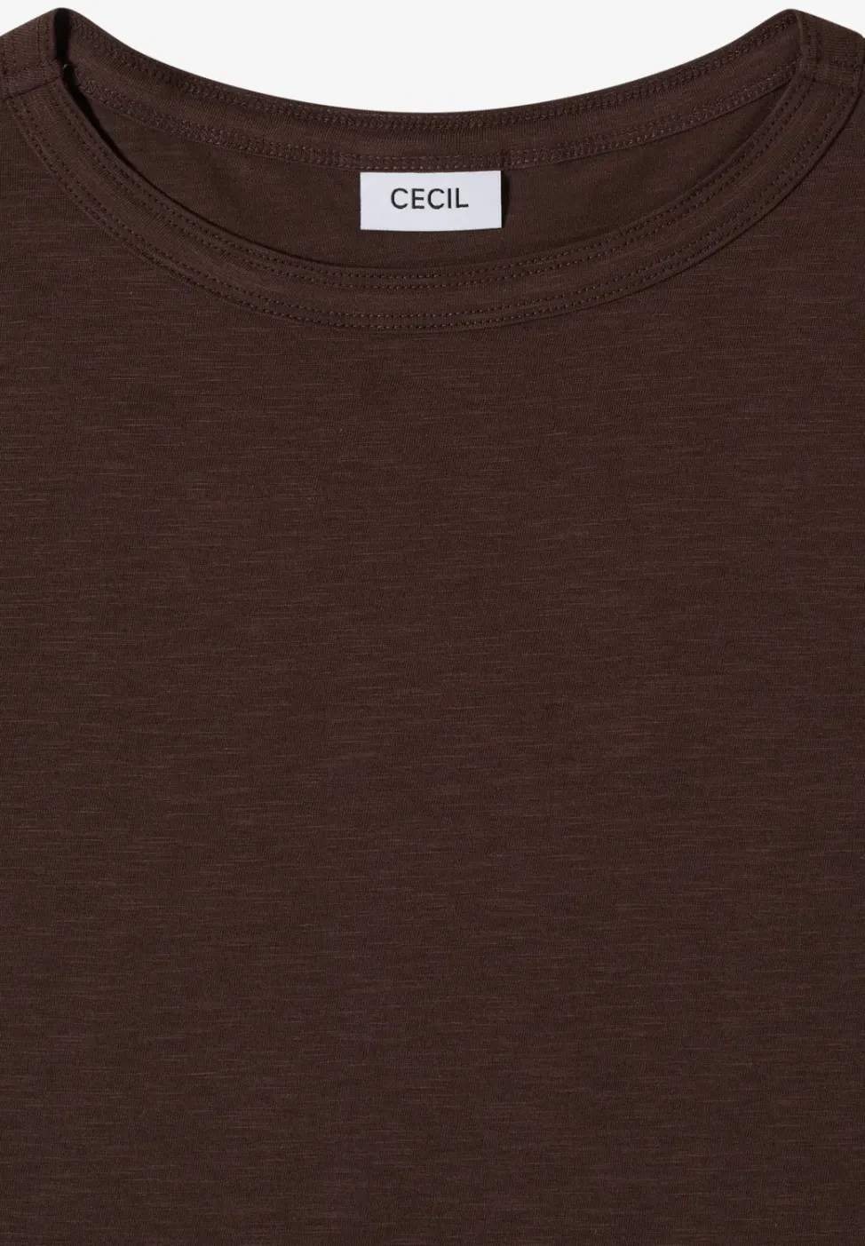 Shirt in effen kleur